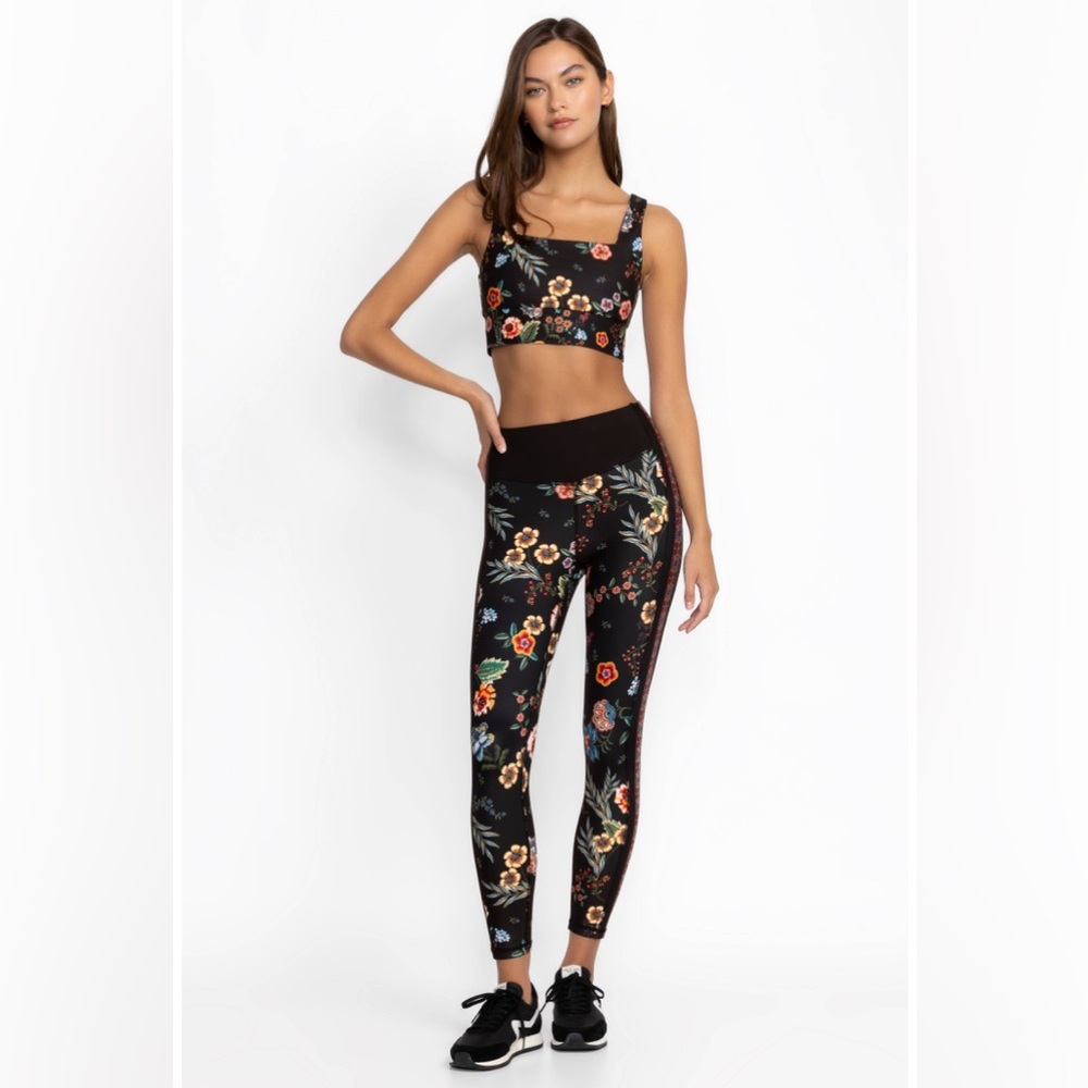 Johnny Was Ardell Floral Leggings